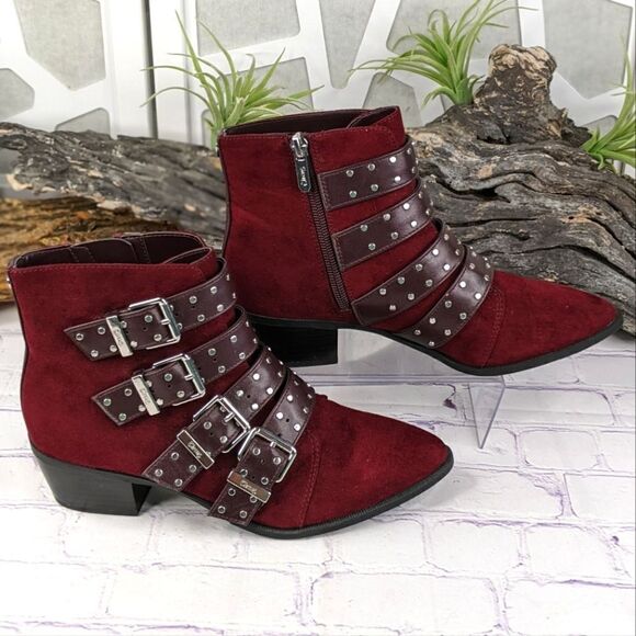 Circus by Sam Edelman Hutton Buckle Ankle Boots - Picture 3 of 8